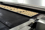 Production line of biscuits in the stage of testing (2009)